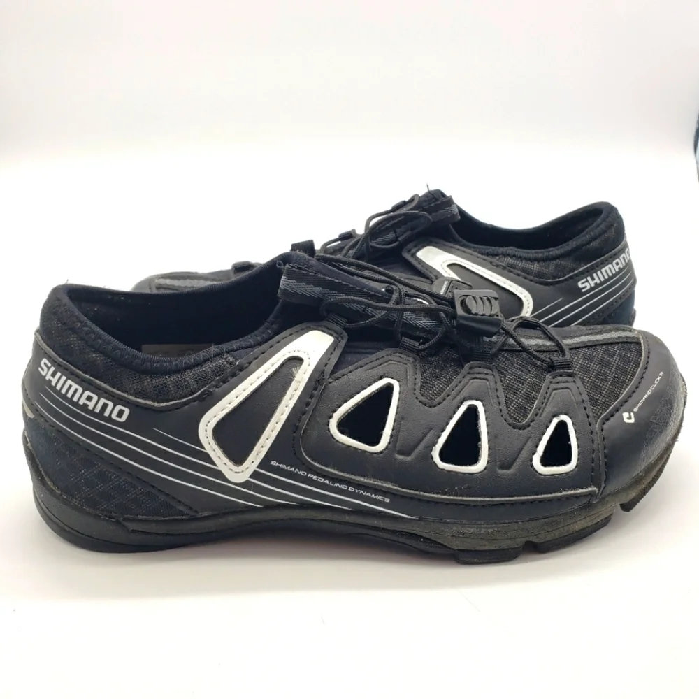 shimano Men EU 38 US 5.2 Black Biking Shoes CT46LW